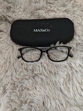 Max Mara Brille MM1314/F EI 145 Schwarz Silber Rund Rahmen