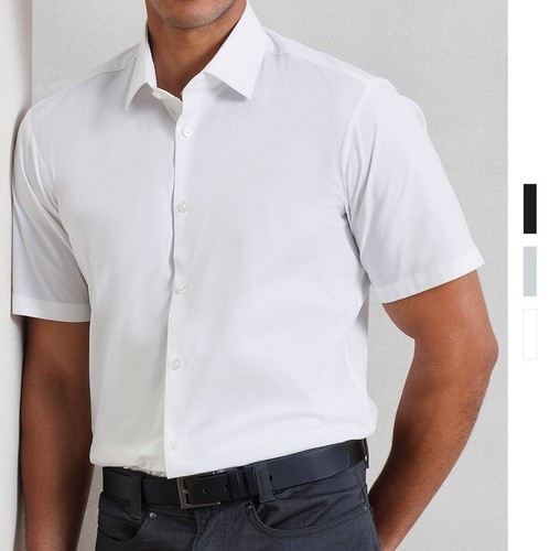 Men slim stretch fit - men´s, poplin