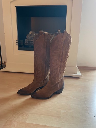 Damen cowboystiefel braun - damen,