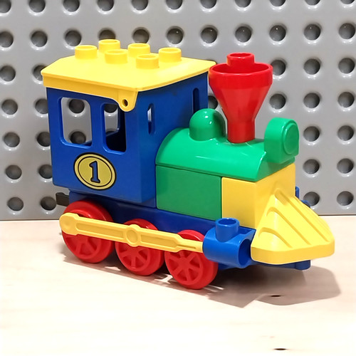 Lego duplo lok eisenbahn zug - lok,