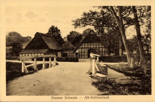 Schönebeck vegesack - ak,