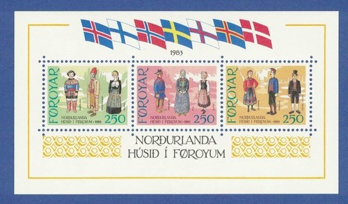 Färöer 1983 block - färöer,