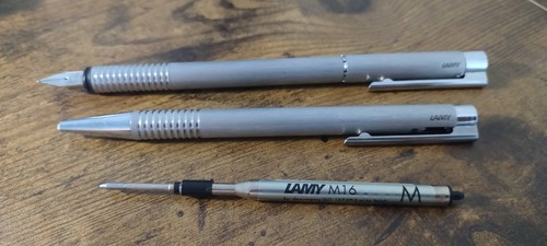 Lamy logo stainless steel