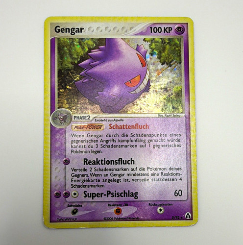 Pokémon tcg gengar - tcg, holo