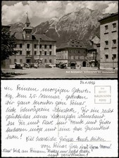 Ansichtskarte Bad Reichenhall Rathausplatz 1963/1956