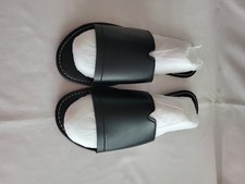 SANDALETTEN PANTOLETTEN MULES SCHLAPPEN SCHWARZ Gr. 41