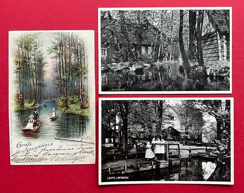 Spreewald 1905 - ak,