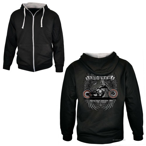 Biker motorrad jacke zip - motorrad,