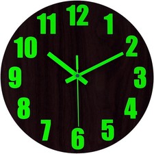 Holz wanduhr mit - 30, cm