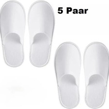 5 Paar Einweg Hausschuhe