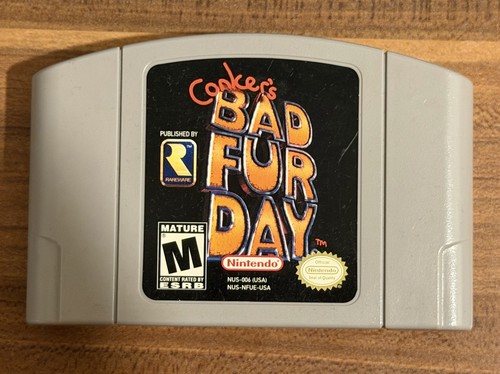 Conker bad fur - bad, n64