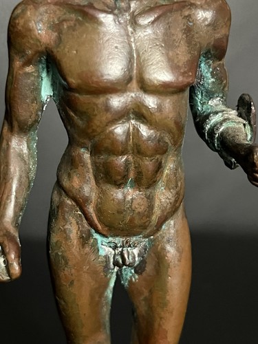 Antike bronzefigur männlicher - antike,