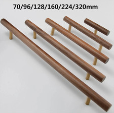 Nussbaumholz Schubladengriffe