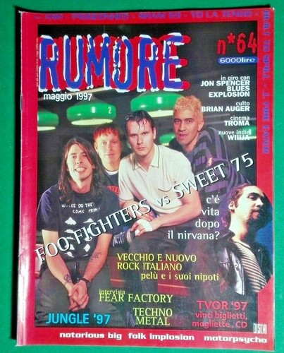 Zeitschrift rumore foo - zeitschrift, rumore-