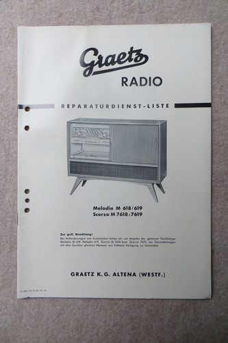 Graetz radio melodia - graetz,