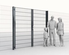 2flg. Toranlage 2,03m H x 2m