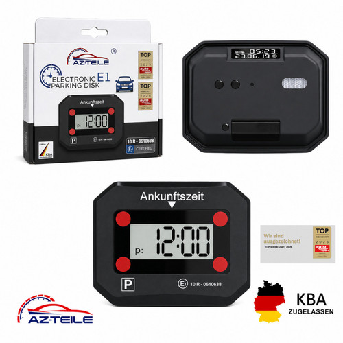 Elektronische parkscheibe - elektronische,