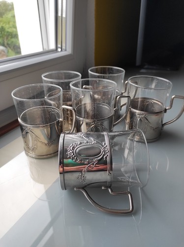 Art deco gläserhalter set - art,