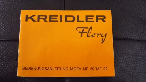Bedienungsanleitung kreidler - bedienungsanleitung,