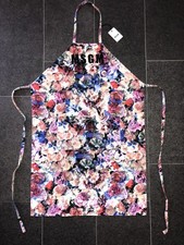 MSGM MILANO FLOWERS VEST KITCHEN APRON SKIRTING KÜCHEN SCHÜRZE PINAFORE