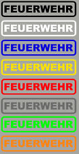 Aufkleber Sticker Feuerwehr