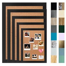 Kork Pinnwand – Korktafel mit 10 Stecknadeln 7,8 mm Korkstärke CLAMARO