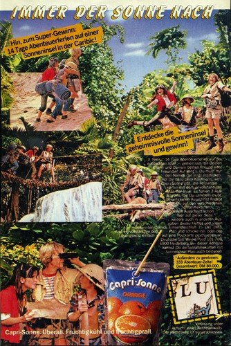 Capri sonne orange immer - capri,
