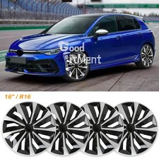 16 Zoll R16 Radzierblenden-Set 4X Radkappen Radblenden Abdeckung Für VW Golf