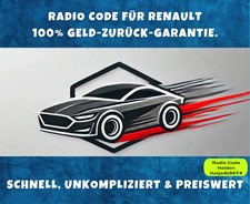 Renault radio code pin - code,