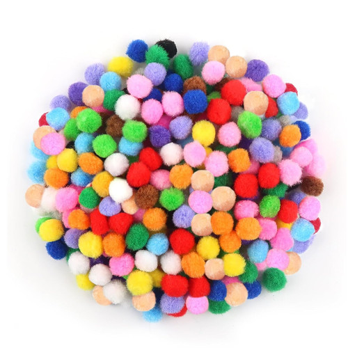 Pompon set 300 stück - pompon,