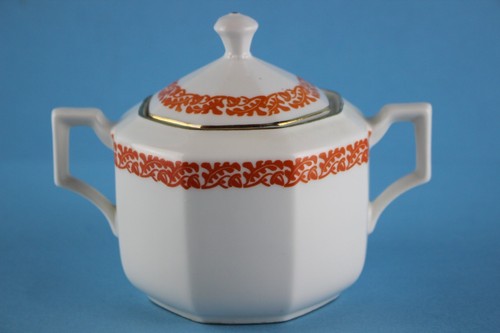 Alte zuckerdose orange - ,