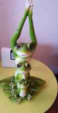 Froschfigur Froschfamilie Yoga  45cm