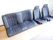 BMW E30 coupe  Neue Polsterung Bezüge Sportsitze Schwarz Perforiert Stoff