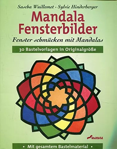 Mandala fensterbilder fenster - fensterbilder:,