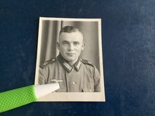 Passbild Foto Nittenau Wehrmacht Soldat In Uniform Rgt.41 Um 1940