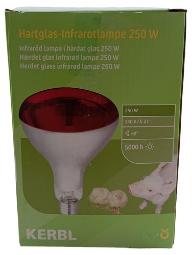 Kerbl infrarotlampe 250w - infrarotlampe,