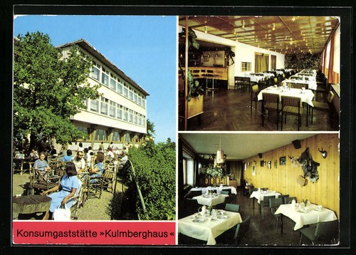 Saalfeld saale - ak, /