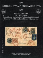 Postal History of the World (2 Auktionskataloge 2004/2005)