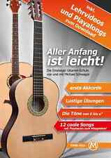 Gitarrenschule Anfänger Noten Einsteiger Konzert Gitarre Klassikgitarre Akkorde