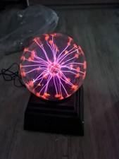 Laser Ball Kugel Lampe Retro Style mit Originalkarton reagiert auch auf Akustik