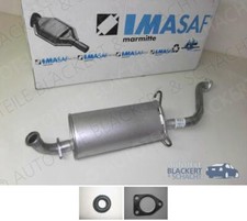 IMASAF Auspuff Mitteltopf für Hyundai Galloper 2.5 TD 3-Türer 1998-2004