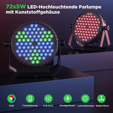 10X 72W LED Par Strahler 72