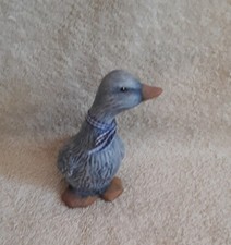 GANS – (K/10/h/bl) – HANDARBEIT – KERAMIK