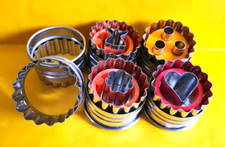 RBV Birkmann 6er Ausstecher-Set Linzer Ausstecher mit Motiven - gebraucht