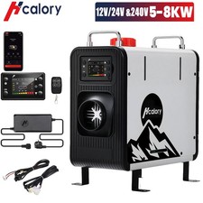 Hcalory 8KW DieselHeizung Standheizung 12V/24V 240V&Adapter Luftheizung Caravan