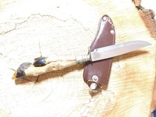 Vintage Solingen Jagdmesser Trachtenmesser Hirschfuß Reh sehr guter Zustand