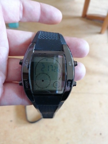 Herren uhr mit schrittzäer - mit,