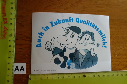Alter aufkleber molkerei - aufkleber,