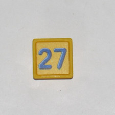 playmobil© Hausnummer Schild Aufkleber Sticker 3965 Einfamilienhaus