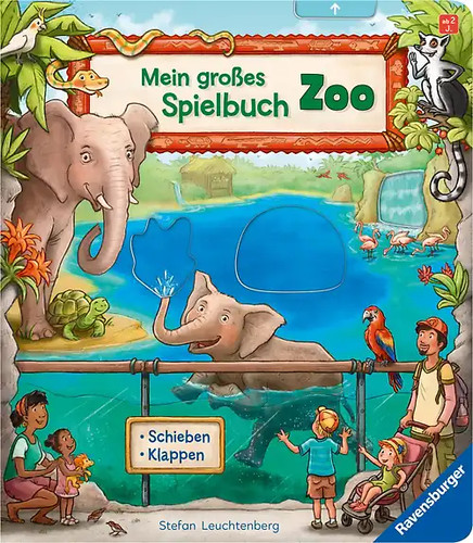 Mein großes spielbuch zoo - mein,